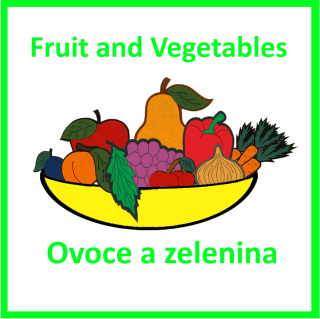 CD-Fruit and Vegetables (2 jazyky)